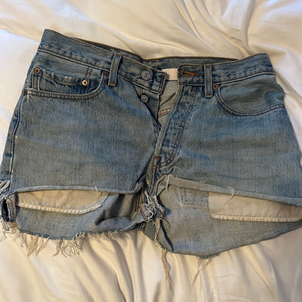 Denim Cutoff Shorts